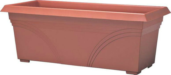 Ames True Temper DP2710TC Medallion Deck Planter, 27"