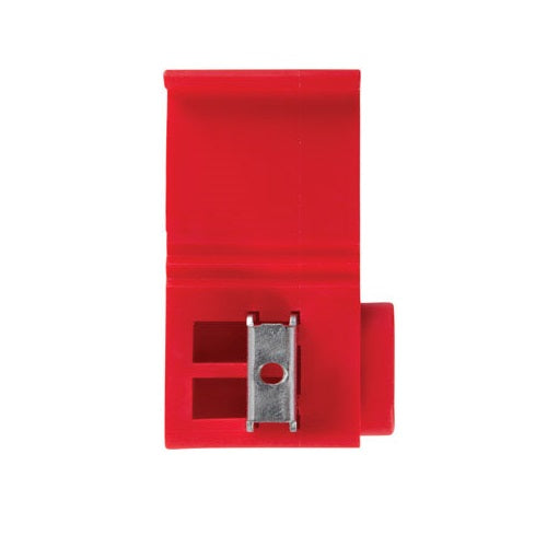 Jandorf 60801 Insulated Self-Stripping Terminal, 22-16 Gauge AWG, Red