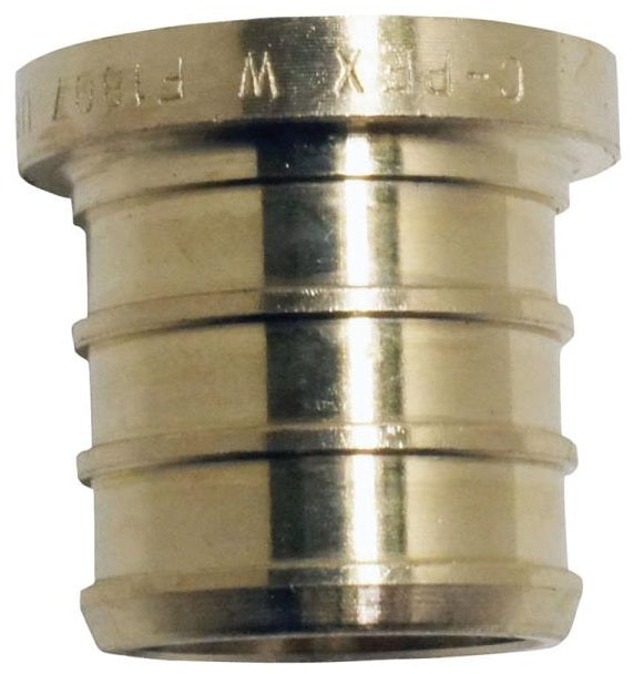 Apollo APXP125PK PEX Barb Plug, Brass, 1/2"