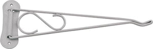 Landscapers Select GB0213L Wall Mounting Swivel Plant Bracket, White, 10-3/8 in L