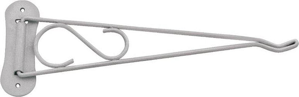 Landscapers Select GB0213L Wall Mounting Swivel Plant Bracket, White, 10-3/8 in L
