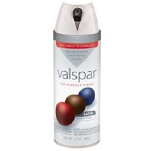Valspar 85001 Multi-Surface Enamel Spray Paint, White Satin, 12 Oz.