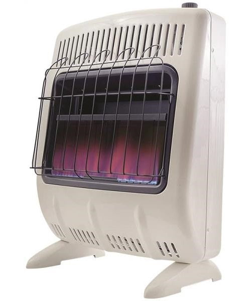 Mr Heater F299731 Vent-Free Blue Flame Natural Gas Heater w/Thermostat,30K BTU