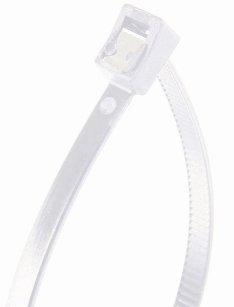 Gardner Bender 46-308SC Double Lock Self Cutting Cable Tie, Nylon, 50 Piece