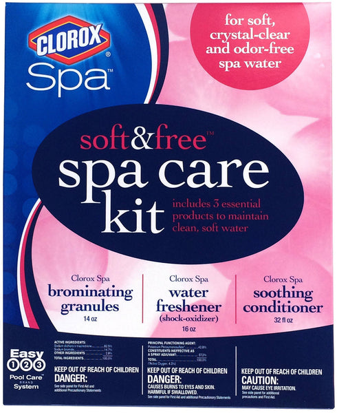 Clorox 20000CSP Spa Soft & Free Spa Care Kit