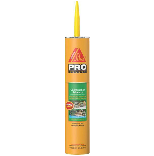 Sika 409586 SikaBond Construction Adhesive, 29 Oz, Grey