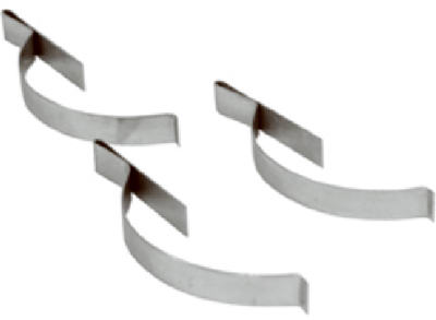 Slide-Co PL-14630 Flat Window Frame Corner Mount Spring, 25-Pack