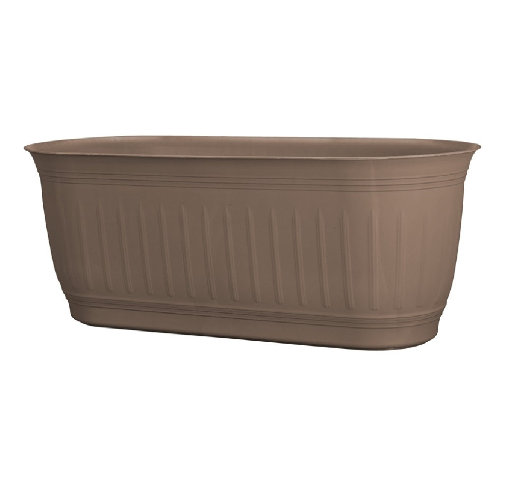 Bloem CLNWB24-43 Colonnade Box Window Planter, Dark Earth, 24"