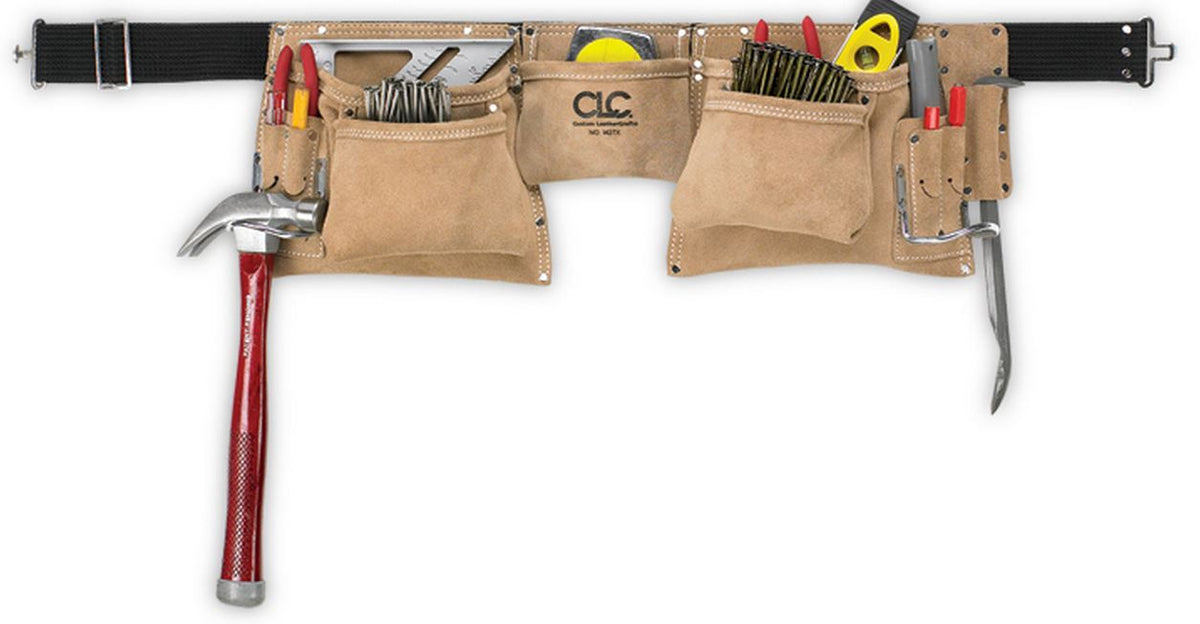 CLC I427X Contractor-Grade Construction Work Tool Apron, 12 Pocket