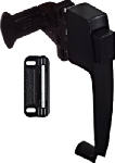 National Hardware N185-462 Push Button Latch 1-1/2", Black