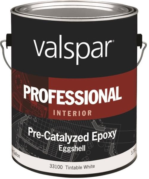 Valspar 33100 Professional Interior Pre-Catalyzed Epoxy, 1 Gallon, White
