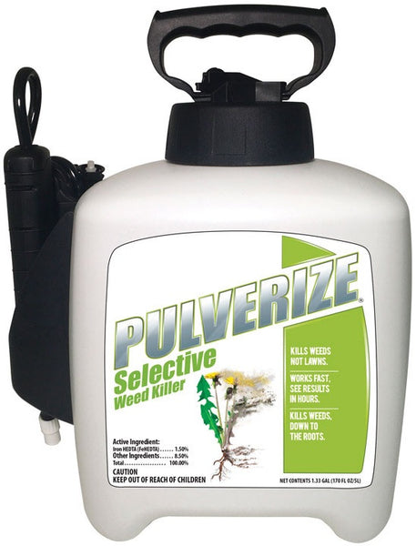 Pulverize PZS-PS-133 Selective Organic Weed Killer, 1.33 Gallon