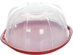 Nordic Ware 50022 Translucent Bundt Cake Keeper, Assorted Colors