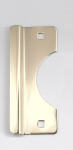 First Watch Security 1085 Brass Latch Guard, 2-1/2' x 6"