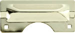 First Watch Security 1089 Heavy Duty Latch Guard, Polished Brass
