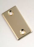 First Watch Security 1190 Filler Plate, Brass Finish