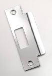 First Watch Security 1036 Large Lip Strike, 4-7/8", Chrome