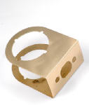 First Watch Security 2038-PB Door Reinforcer, 3", Polished Brass