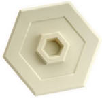 First Watch Security 6001 Almond Wall Patch Door Guard