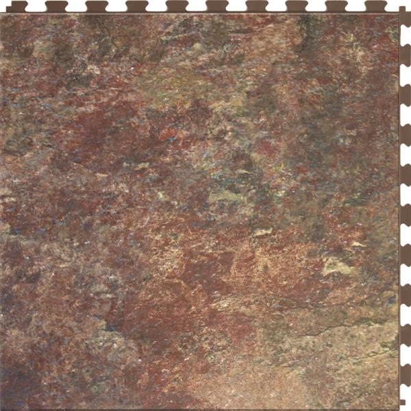 ITtile ITNS570SS50 Natural Stone Granite Tile, Sedona Slate, 20" x 20" x 5 mm
