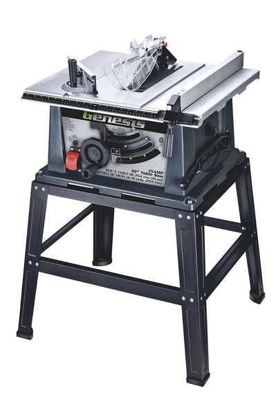 Genesis GTS10SB Table Saw With Stand, 10"