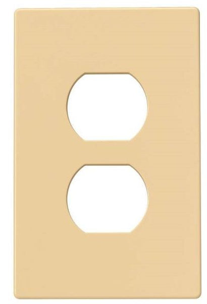 Cooper Wiring PJS8V  Duplex Receptacle Screwless Wallplate