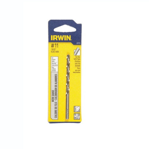 Irwin 81111 High Speed Steel Wire Gauge Drill Bit, 2-5/16" x 3-1/2"