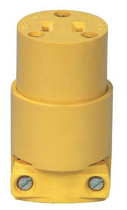 Cooper Wiring 4882-BOX Polarized Vinyl Connectors,15 Amp, 125 Volt