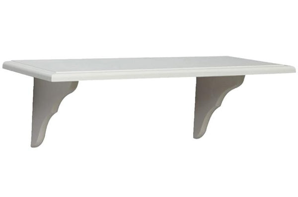 Knape & Vogt 2110WHP.5X35 Decorative Straight Shelf Kit, White