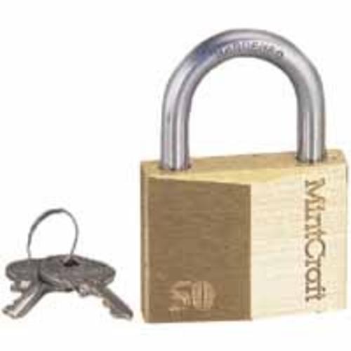 ProSource HD10050 Padlock, Solid Brass