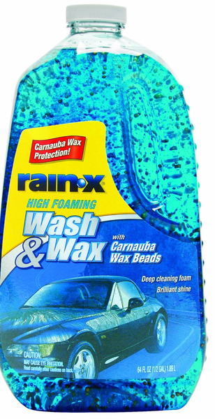 Rain X 5077557 Wash N Wax, 64 Oz