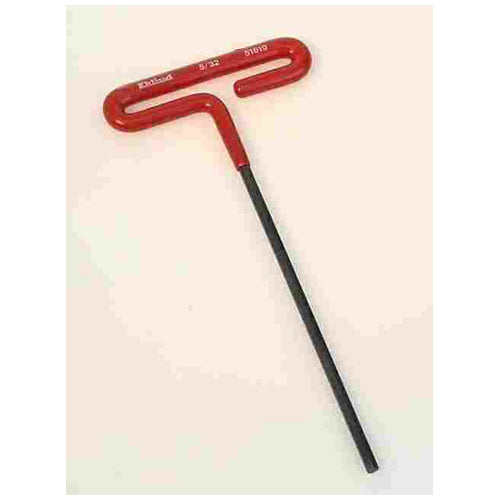 Eklind 51620 T Handle Hex Key, 6", Black oxide