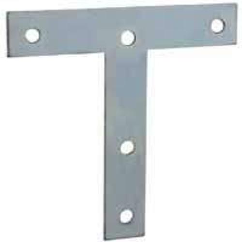 Mintcraft TP-Z04-C2 T-Plate, 4"X4", Zinc Plated, Steel