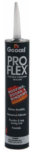 Geocel 26117 Pro Flex Tripolymer Sealant, Terra, 10 Oz
