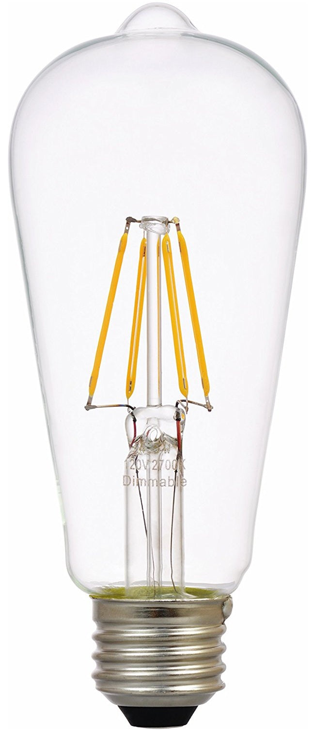 Sylvania 74323 Vintage LED Light Bulb, 4.5 W, 450 Lumens