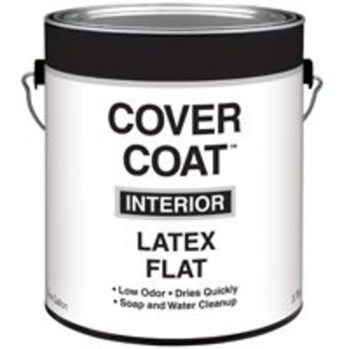 Valspar 044.0000257.007 Cover Coat Interior Latex Paint, 1 Gallon, Dover White