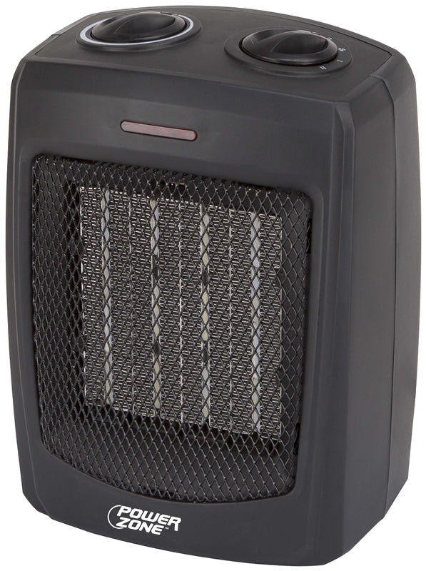 PowerZone PTC-700 Portable Electric Ceramic Heater, 750/1500 W