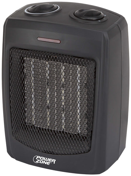 PowerZone PTC-700 Portable Electric Ceramic Heater, 750/1500 W