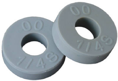 BrassCraft SC2098 Flat Faucet Washer 1/2", Gray, 2 Pack