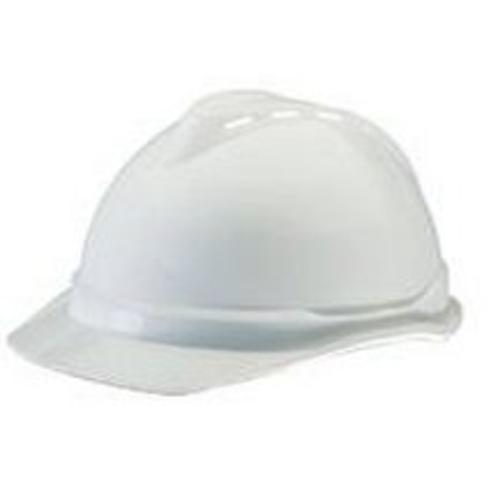 Safety Works 280-HP241RV-01 Cap Style Hard Hat, 6-1/4 inches L x 11.38 inches W, 4-Point Quick-Release Suspension, White