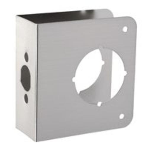 Mintcraft HSH-046SBN Door Lockset Reinforcer, 2-3/4" X 1-3/4"