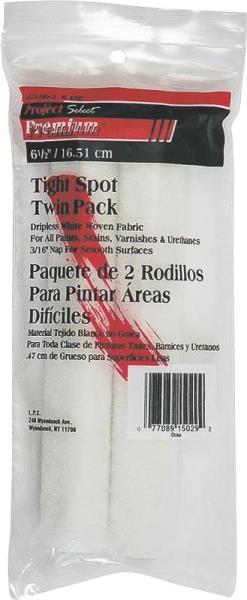 Linzer RC150-2 Tight Spot Driplss Foam Cover, White, 2Pk