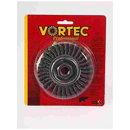 Weiler 36018 Stringer Bead Knot Wire Wheel, 4"