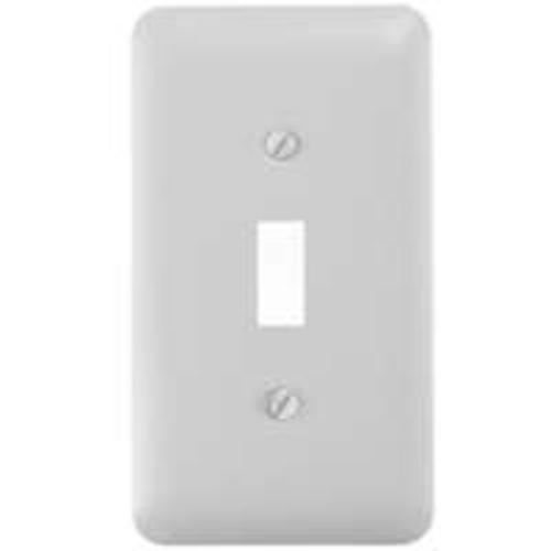 Amertac 935TW 1 Toggle Wallplate, White