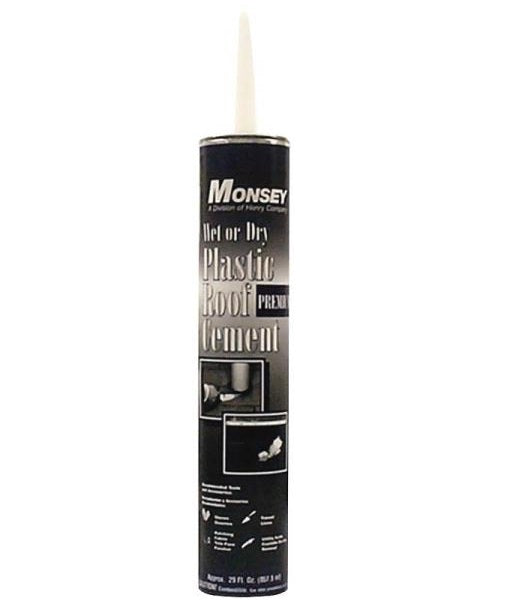 Premier PR350011 Dry/Wet Plastic Roof Cement, 29 Oz