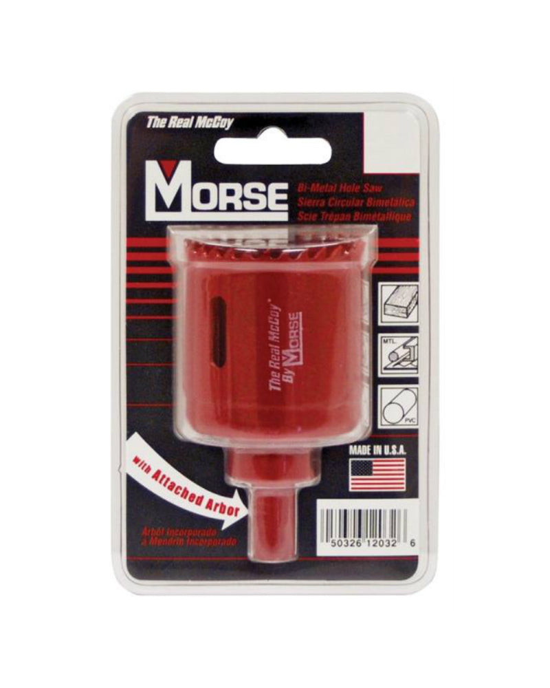 Mk Morse MHSA28C TAC28 Real McCoy Bi-Metal Hole Saw, Red, 1-3/4"