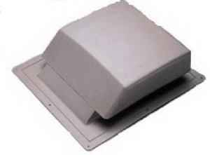 Air Vent 90121 Slant Roof Mounted Vent, Plastic, Black