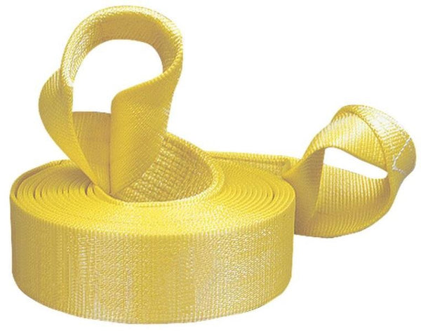 Keeper 02932 Vehicle Recovery Strap, 20&#039; x 3", Yellow