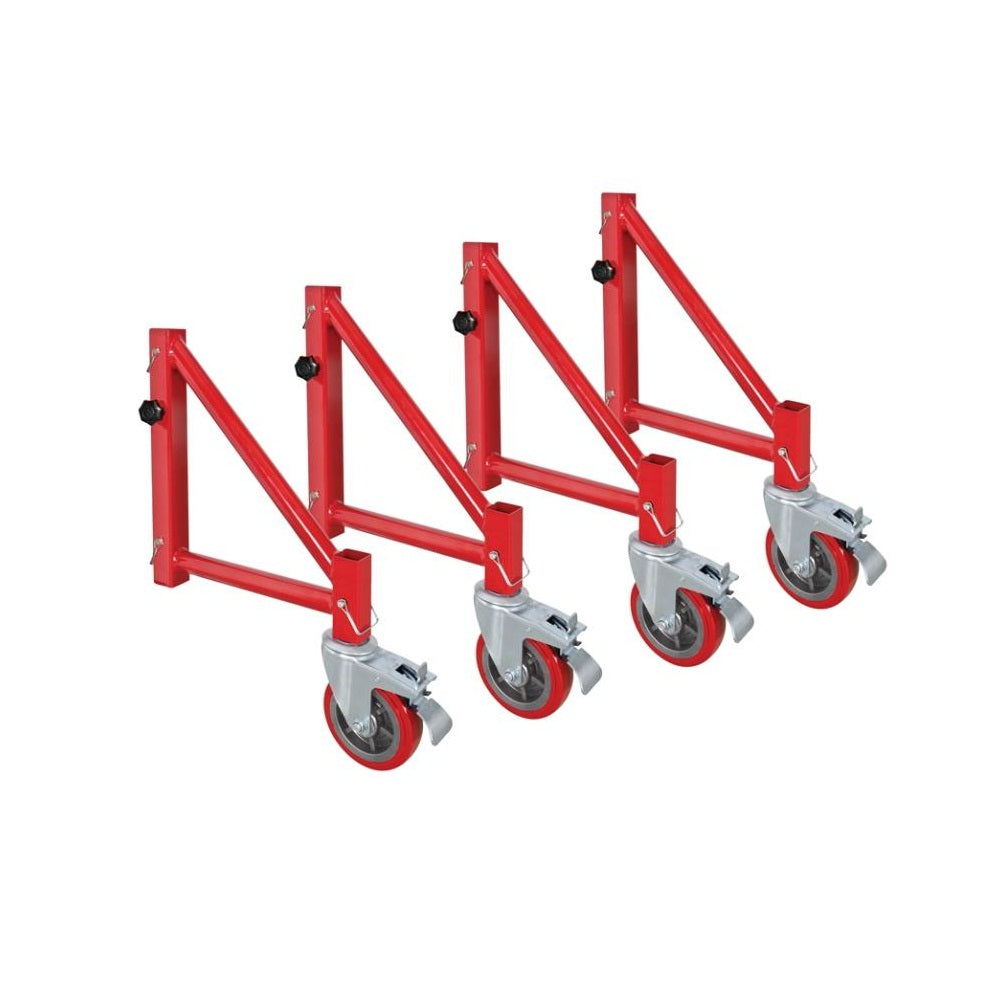 MetalTech I-BMSO4 Outriggers With Casters, 6"