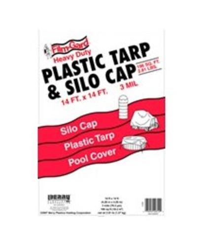 Warp's SSC-14 Plastic Tarp/Silo Cap, Black